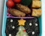 クリスマスのお弁当！簡単ツリー☆作り方6写真