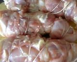 鶏肉のごぼう巻き★道東産昆布巻き入り作り方1写真