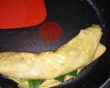 節約つまみ♬青い部分と卵のクル②巻き②♬作り方4写真