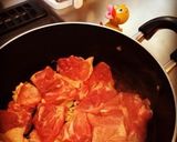 鶏もも肉のトマトクリーム煮込み♪作り方5写真