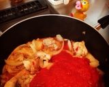 鶏もも肉のトマトクリーム煮込み♪作り方7写真