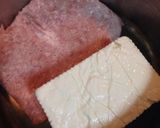 あっさり春雨入り肉豆腐作り方1写真