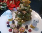 離乳食☆1歳からのクリスマスツリーケーキ作り方8写真