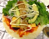 野菜たっぷり✴︎鬼嫁風トルティーヤ✴︎作り方4写真