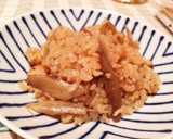 ごぼうと舞茸の炊き込みごはん☆☆作り方8写真