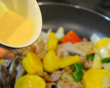 栗じゃがいもと豚肉の味噌マヨ炒め作り方8写真