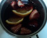 いちごのホットパンチ♪作り方1写真