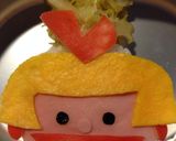 フックブックロー しおりちゃんキャラ弁作り方6写真