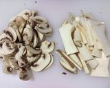 マッシュルームとエリンギのパン粉焼き作り方1写真