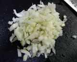 給食menu＊じゃが芋のそぼろあんかけ作り方2写真