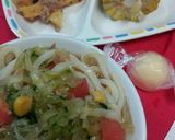 給食menu＊じゃが芋のそぼろあんかけ作り方7写真