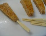 お節 簡単松風焼き風羽子板作り方6写真