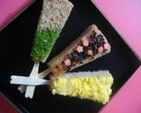 お節 簡単松風焼き風羽子板作り方10写真