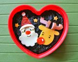 クリスマスキャラ弁！サンタとトナカイ弁当作り方11写真