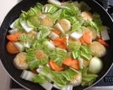鶏だんごの味噌煮込み(^_^)作り方4写真
