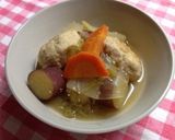 鶏だんごの味噌煮込み(^_^)作り方6写真