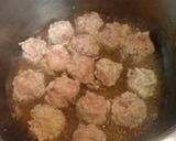 圧力鍋・2分で鶏団子と小芋の煮物作り方3写真