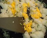 美味！大根葉とちりめんの卵チャーハン作り方4写真