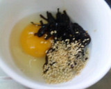 昆布の佃煮と万能ねぎの卵とじ作り方1写真