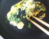 昆布の佃煮と万能ねぎの卵とじ作り方2写真