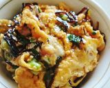 昆布の佃煮と万能ねぎの卵とじ作り方3写真