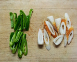 ちくわとピーマンの塩昆布マヨ和え作り方1写真