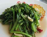 タイ料理作ろ♪パックブンファイデーン作り方5写真