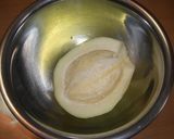 青パパイヤの漬け物（味噌漬）作り方1写真