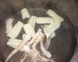 イカのブロッコリー炒め作り方3写真