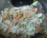 リメイク☆残った焼き鮭で混ぜご飯作り方4写真