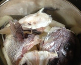 鯛のあらと大根の煮付け作り方4写真