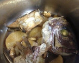 鯛のあらと大根の煮付け作り方8写真