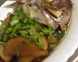 鯛のあらと大根の煮付け作り方10写真