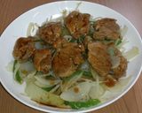 豚ヒレ肉＋野菜炒めで焼き肉ふうに☆作り方6写真