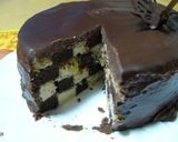 米粉のチョコケーキ★サンセバスチャン作り方14写真