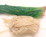 あと一品♪ほうれん草・えのきのおひたし作り方1写真