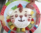 お誕生日に☆大好きしまじろうケーキ作り方16写真