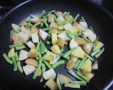 炒めポテトの明太子ソース和え作り方5写真