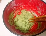 ほうれん草嫌いにも♪クリスマスリースピザ作り方4写真