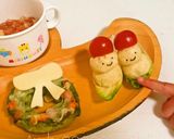 ほうれん草嫌いにも♪クリスマスリースピザ作り方12写真