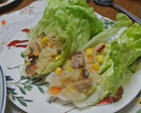 レタス巻き中華風炊き込みごはん作り方4写真