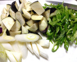 ☆豚と夏野菜のおろしポン酢炒め☆作り方3写真