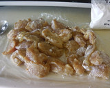 簡単！鶏ムネ肉と青菜のオイマヨ炒め♬作り方5写真