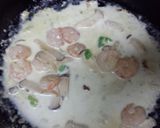 エビとアボガドのクリームパスタ作り方4写真