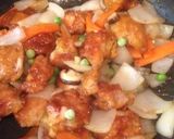 鶏肉と野菜の甘酢あん作り方5写真