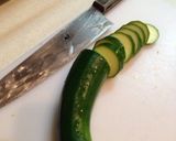モッツァレラ＆トマト＆ズッキーニのパスタ作り方2写真