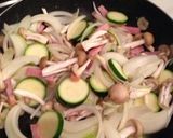 モッツァレラ＆トマト＆ズッキーニのパスタ作り方9写真