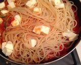 モッツァレラ＆トマト＆ズッキーニのパスタ作り方12写真