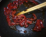 芥藍菜と牛肉のオイスターソース炒め作り方7写真