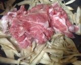 パパでもできる ☆ごぼうと牛肉炒め☆作り方3写真